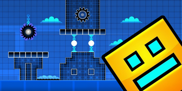 Өз Geometry Dash ойының: ата-аналардың балалық шағындағы ойынды жасаймыз - Школа программирования для детей, компьютерные курсы для школьников, начинающих и подростков - KIBERone г. Тараз